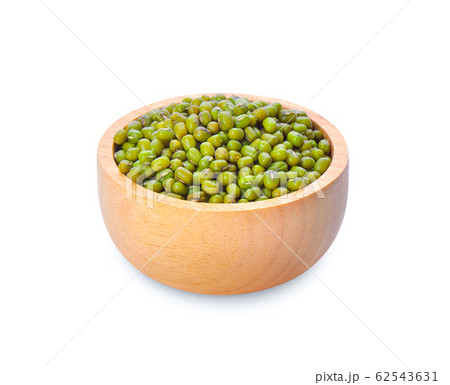 green bean on white background green bean on white background 62543631