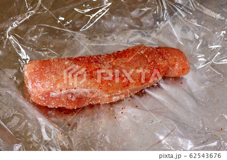 冷凍保存した辛子明太子 冷凍保存した辛子明太子 62543676
