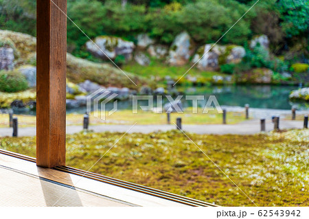 京都・青蓮院　華頂殿から庭園の眺め 62543942