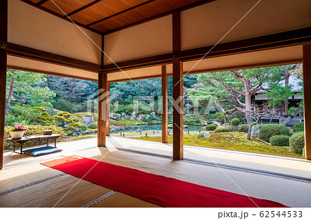 京都・青蓮院　華頂殿から庭園の眺め 62544533