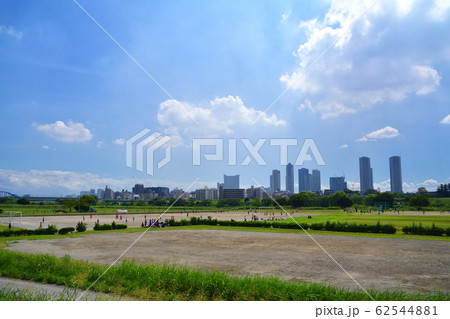 多摩川の風景 62544881