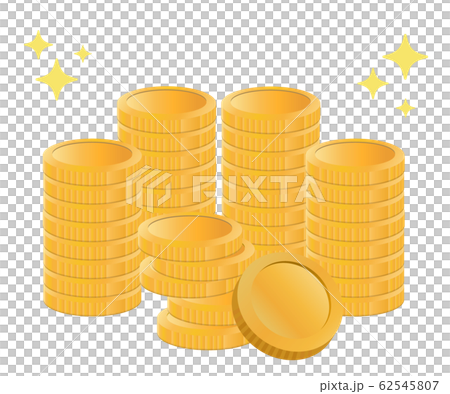 金貨、コイン、金、キラキラ、投資のイメージ 金貨、コイン、金、キラキラ、投資のイメージ 62545807