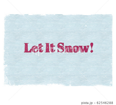 Let it snow, linocut, illustration Let it snow, linocut, illustration 62546288