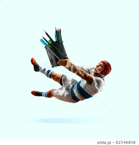 Trendy modern artwork. Contemporary art collage. Sport and office concept. Trendy modern artwork. Contemporary art collage. Sport and office concept. 62546858