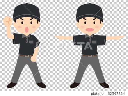 Baseball's referee 62547814