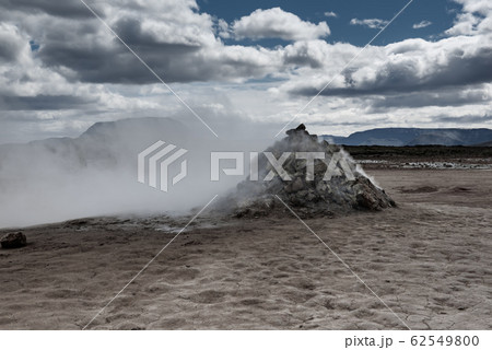 Geothermal area Hverir, Iceland. Geothermal area Hverir, Iceland. 62549800