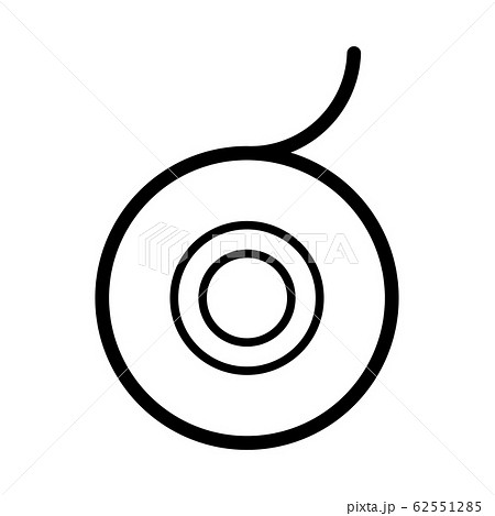 Vector simple icon of scotch tape. Modern concept Vector simple icon of scotch tape. Modern concept 62551285