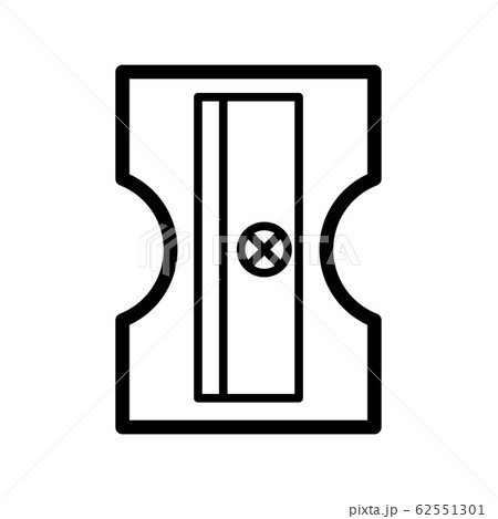 Vector simple icon of sharpener. Modern concept Vector simple icon of sharpener. Modern concept 62551301