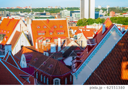 Tallinn oldtown red roofs, Estonia Tallinn oldtown red roofs, Estonia 62551380