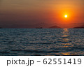 Sunset on the Calis Beach on the Aegean Sea 62551419