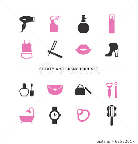 BEAUTY AND COSME ICON SET 62552017