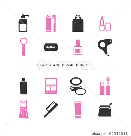 BEAUTY AND COSME ICON SET 62552018