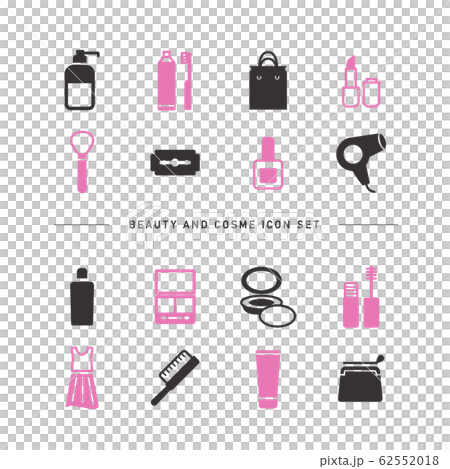 BEAUTY AND COSME ICON SET 62552018