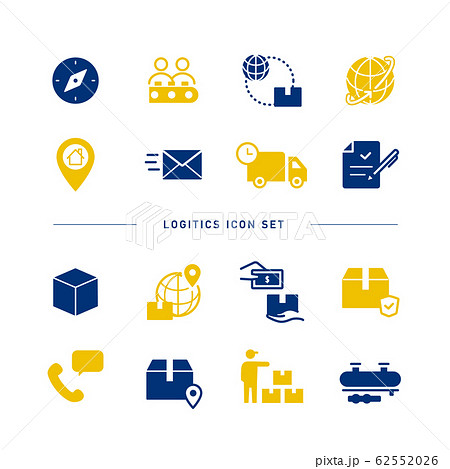 LOGISTICS ICON SET 62552026