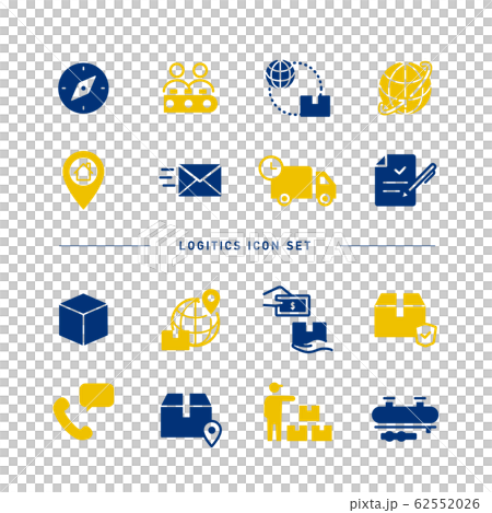 LOGISTICS ICON SET 62552026