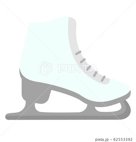 Isolated ice skate Isolated ice skate 62553392