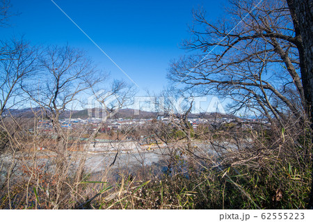 鉢形城跡 荒川方面 鉢形城公園 冬景色 鉢形城跡 荒川方面 鉢形城公園 冬景色 62555223