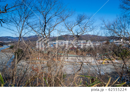 鉢形城跡　荒川方面　鉢形城公園　冬景色 62555224