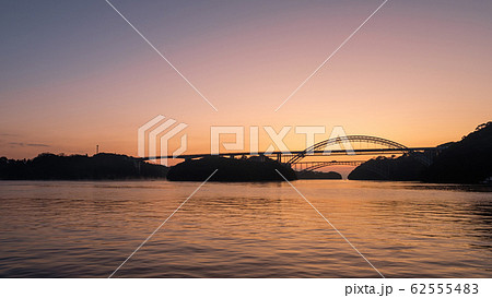 西海橋の夜明け 62555483