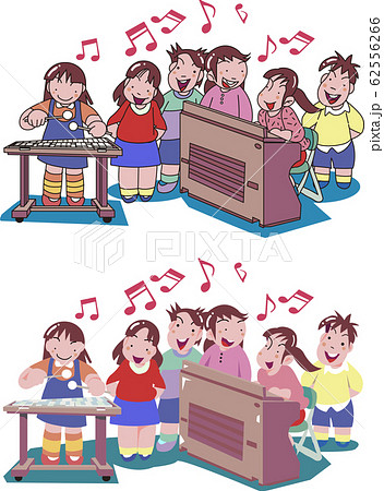 音楽教室の子供達 62556266