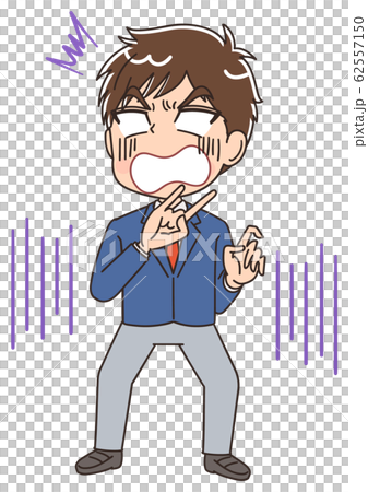 高校生のイラスト 男子 男 中学生 ブレザー マンガ アニメのイラスト素材