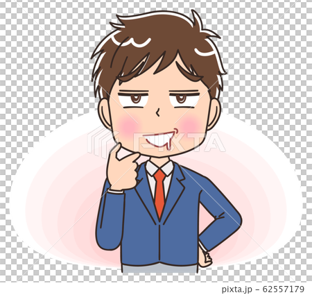 高校生のイラスト 男子 男 中学生 ブレザー マンガ アニメのイラスト素材