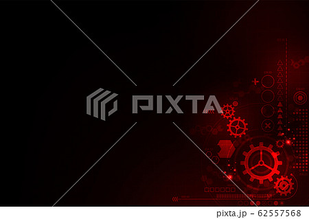Vector background in the concept of technology. 62557568