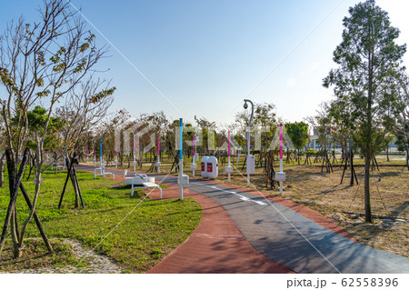 台中中央公園　水湳經貿園區　台中市　台湾　二番目に大きい公園　in Taiwan Taichung 62558396