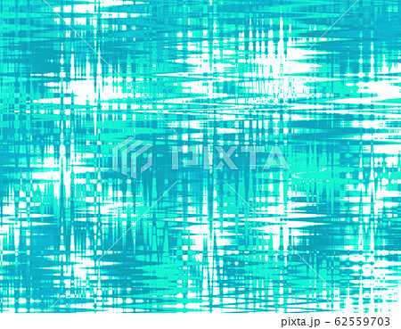 Wonder idea of graphic zigzag stripes wave mixed tone as turquoise blue green color background. Sound or water wave pattern. 62559703
