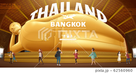 Thailand reclining buddha Thailand reclining buddha 62560960
