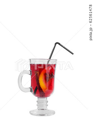 Summer cocktail on isolated white background 62561478