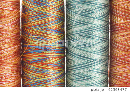 sewing rolls close up 62563477