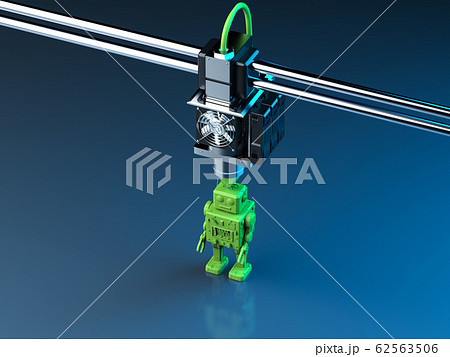 3d printer print robot model 62563506
