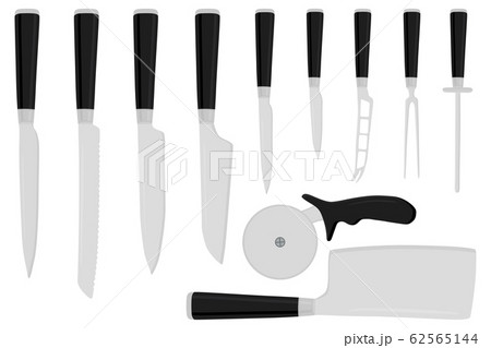 set different types knives different size for 62565144