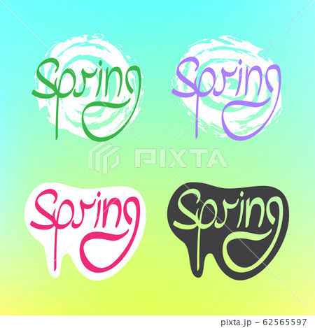 spring text color background 62565597