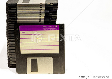 the black floppydisks 62565978