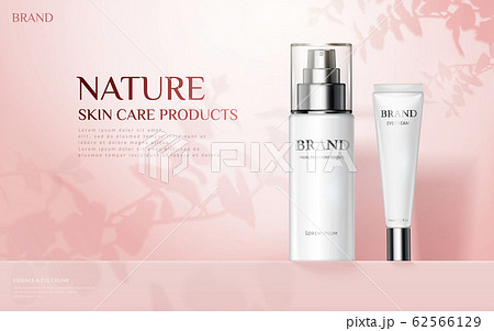 Nature skincare products ad 62566129