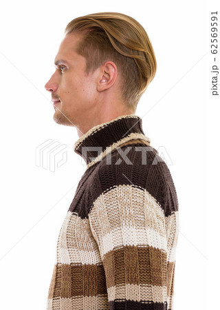Profile view of young handsome man 62569591