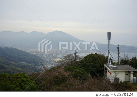 周防大島大橋　飯の山からの眺め　電波塔 62570124