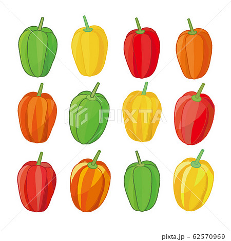 ピーマン パプリカ セット 62570969