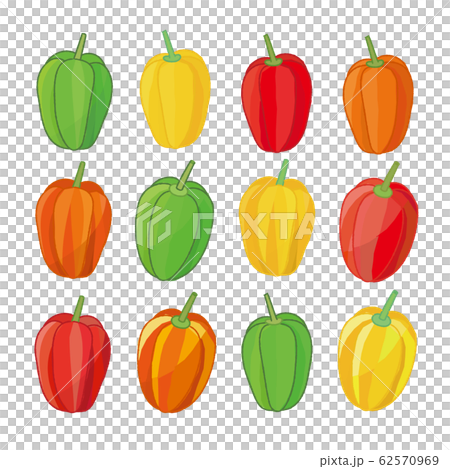 ピーマン パプリカ セット 62570969
