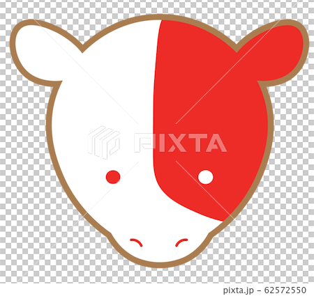 Illustration of ox face - Stock Illustration [62572550] - PIXTA