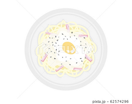 カルボナーラパスタ 62574296