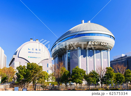 有明スポーツセンター　スポーツ施設　建物　外観　スポーツセンター　体育館　プール　有明　江東区　風景 62575334