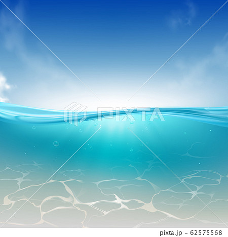 Ocean, tropical sea water column realistic Ocean, tropical sea water column realistic 62575568