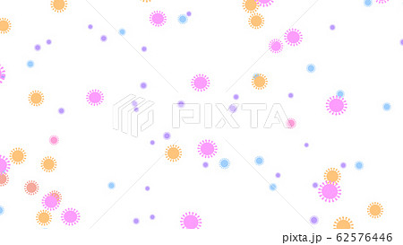 CGパーティクル　ウイルス病原体 62576446