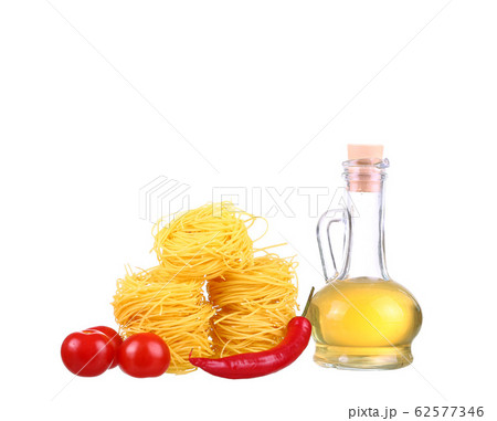 Ingredients for pasta. Spaghetti,cherie,chili, 62577346