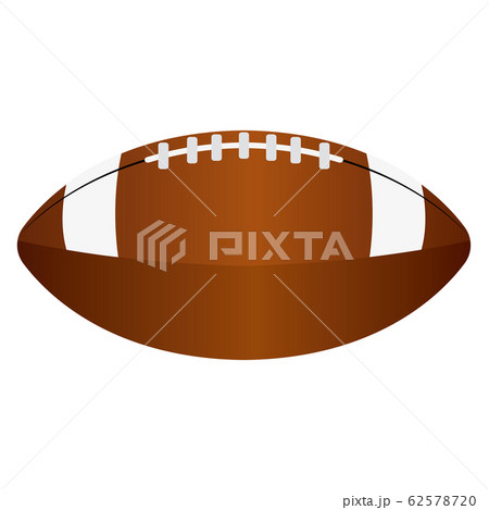Isolated american football ball Isolated american football ball 62578720