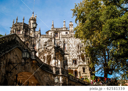 Beautiful views of the palace and park complex Quinta de Regaleira Beautiful views of the palace and park complex Quinta de Regaleira 62581339