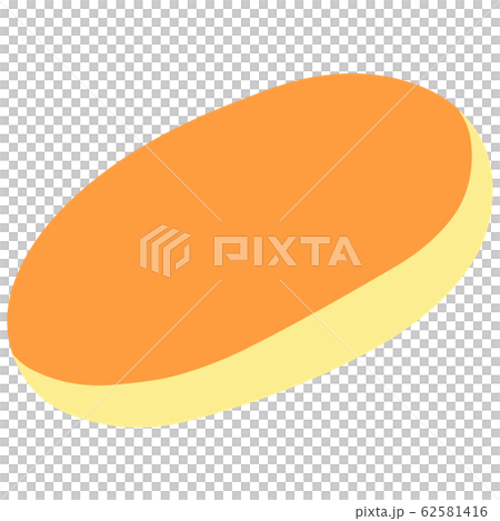 コッペパン　主線なし 62581416